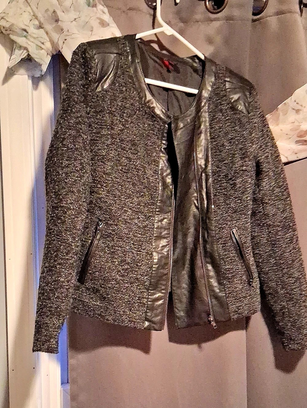 Women's Black Jacket 5/48 Label SAKS